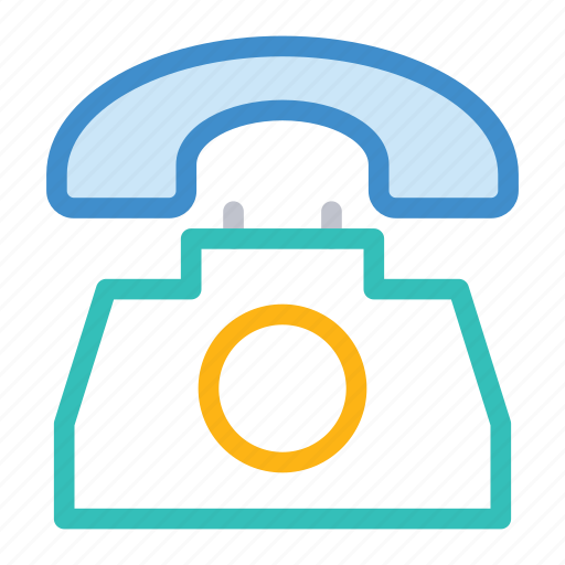 Call, communication, landline, phone icon - Download on Iconfinder