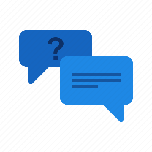 Answer, chat, conversation, mark, question, sign, speech icon - Download on Iconfinder