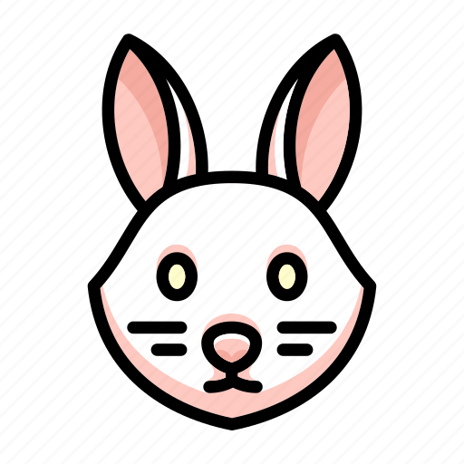Cartoon, animal, cute, rabbit, modern icon - Download on Iconfinder