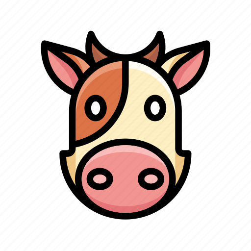 Cartoon, animal, cute, modern, cow icon - Download on Iconfinder