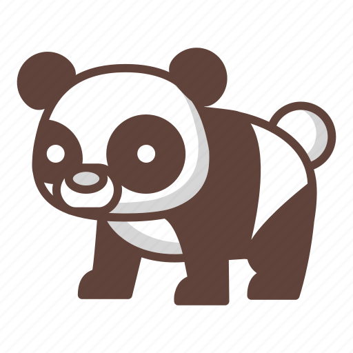 Animal, bear, cartoon, cute, panda, style, wildlife icon - Download on Iconfinder