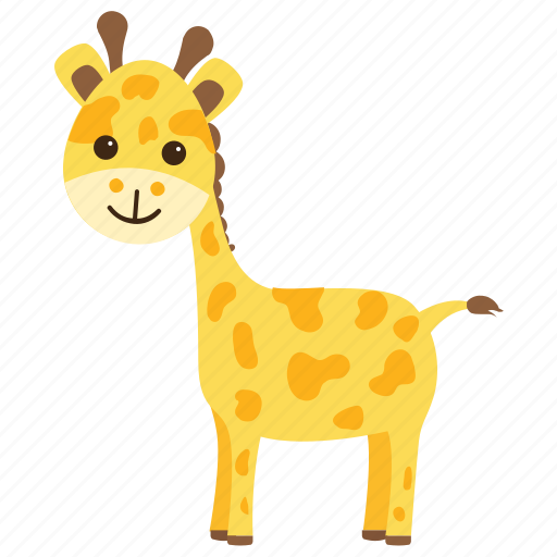 Animal, camelopard, forest, giraffe, wild icon - Download on Iconfinder