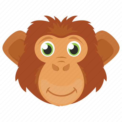 Animal, baboon, chimpanzee, monkey, monkey face icon - Download on Iconfinder