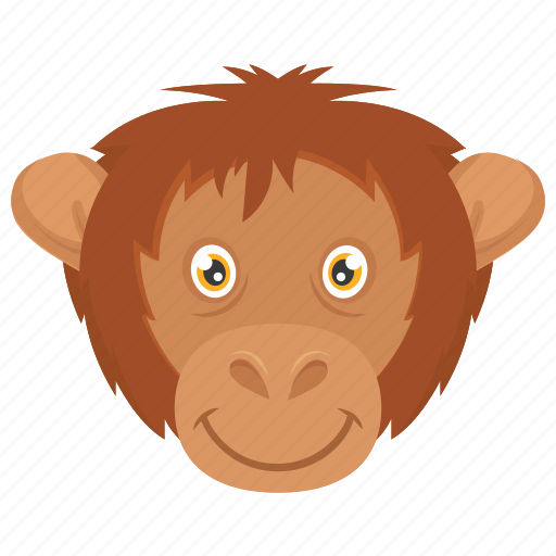 Animal, baboon, chimpanzee, monkey, monkey face icon - Download on Iconfinder
