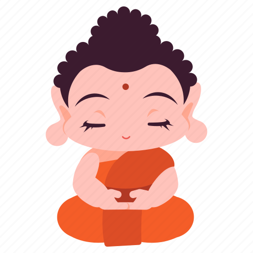 Buddha, meditating, spiritual, ritual, sitting, buddhist, religion icon - Download on Iconfinder