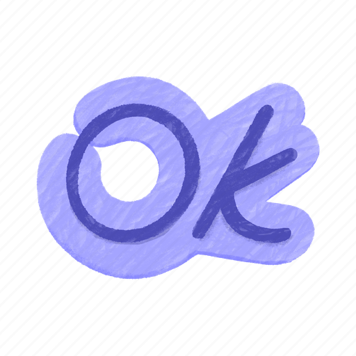 Okay, typography, word, agree, ok, approve, confirm icon - Download on Iconfinder