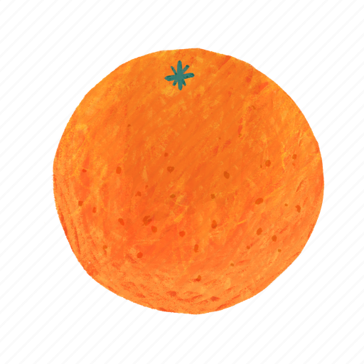 Orange, fruit, vitamin, healthy, round, tangerine, navel icon - Download on Iconfinder