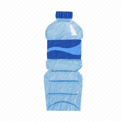 Plastic bottle, water, bottle, drinking water, mineral water, beverage, container icon - Download on Iconfinder