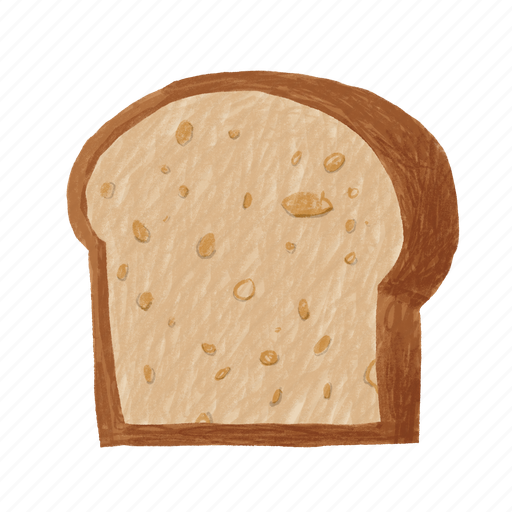 Sliced bread, bread slice, wheat bread, bread, toast, bakery, breakfast icon - Download on Iconfinder