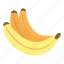 banana, fruit, healthy, fresh, diet, background, food 