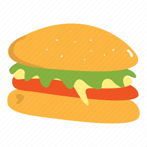 Hamburger, cheeseburger, burger, fast-food, junk-food, delicious, tasty icon - Download on Iconfinder
