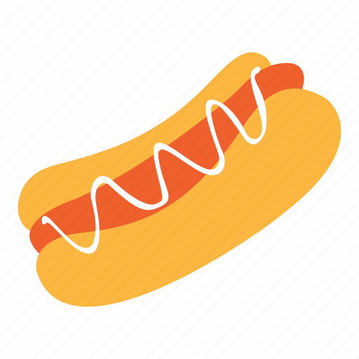 Hotdog, sausage, bread, delicious, healthy, fast food, food icon - Download on Iconfinder