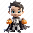 halloween, pumpkin, ghost, character 