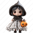 halloween, pumpkin, ghost, cute 
