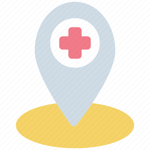 Location, hospital, map, medical icon - Download on Iconfinder