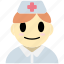 nurse, man, avatar, doctor, medical 