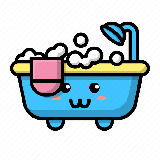 Bathtup, bath, interior, household, shower-bath icon - Download on Iconfinder
