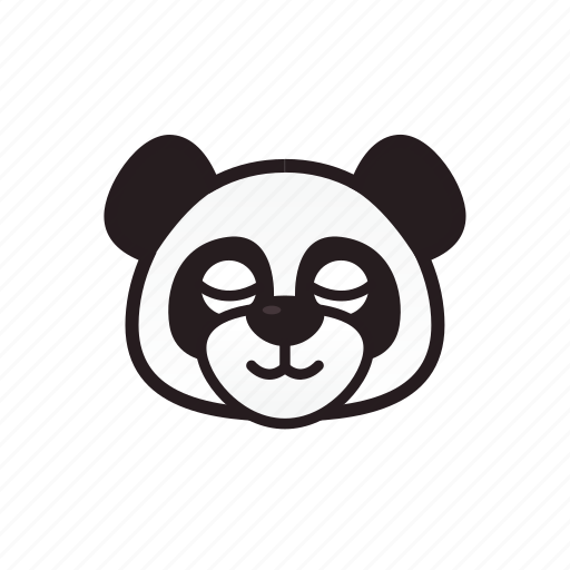 Emoticon, panda, sleepy icon - Download on Iconfinder