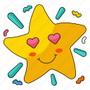 gold star, lovely star, glowing star, cute star, emotion, smiley, face