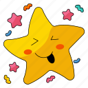 gold star, emotion, emoji, smiling star, cute star, lovely star, feeling