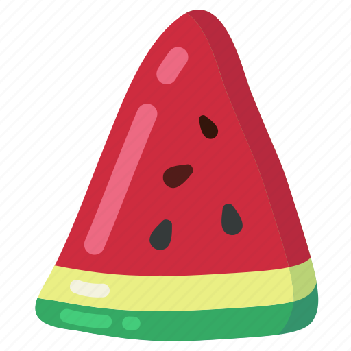 Berry, fresh, fruit, summer, watermelon, watermelon slice icon - Download on Iconfinder