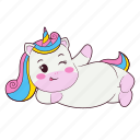 cute, unicorn, animal, horse, fantasy, rainbow, celebration, birthday, mascot