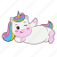 cute, unicorn, animal, horse, fantasy, rainbow, celebration, birthday, mascot 