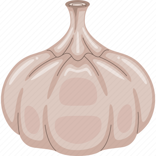 Garlic, vector, cute, healthy, agriculture, food, vegetable icon - Download on Iconfinder