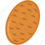 potato, vector, cute, healthy, agriculture, food, nature, vegetable, fresh 