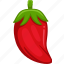 red, chili, vector, cute, healthy, agriculture, food, nature, vegetable 