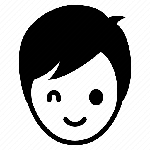 Avatar, boy, emotion, face, happy, man icon - Download on Iconfinder