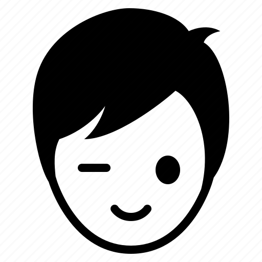 Avatar, boy, emotion, face, happy, man icon - Download on Iconfinder