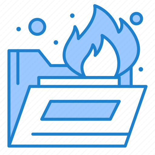 Antivirus, fire, folder icon - Download on Iconfinder