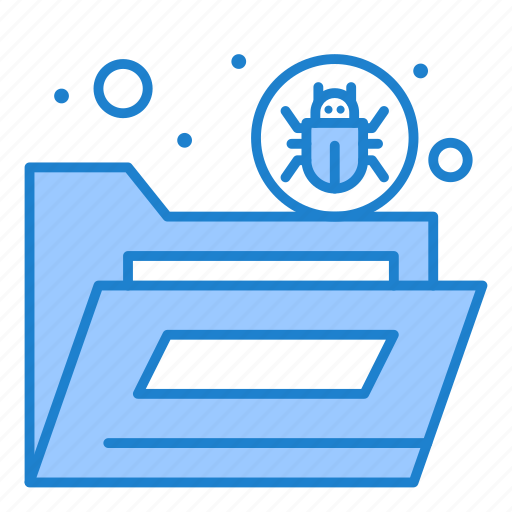 Bug, file, folder, security, virus icon - Download on Iconfinder