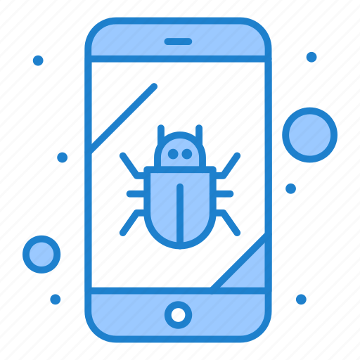 Bug, mobile, security, spy icon - Download on Iconfinder