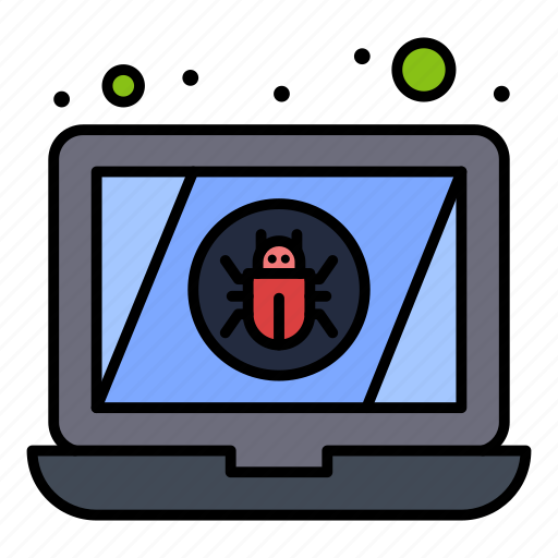 Bug, device, laptop, virus icon - Download on Iconfinder