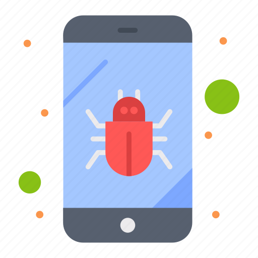 Bug, mobile, security, spy icon - Download on Iconfinder