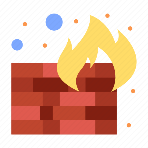 Fire, firewall, security, wall icon - Download on Iconfinder