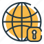 global, internet, lock, protect, safe, secure internet, security 