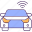 wifi car, signals on car, autonomous, autopilot, car 