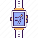 running watch, running checking, smart, smart watch, tracker