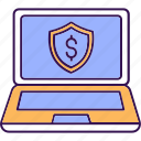 computer shield, secure earning, antivirus, laptop, protection