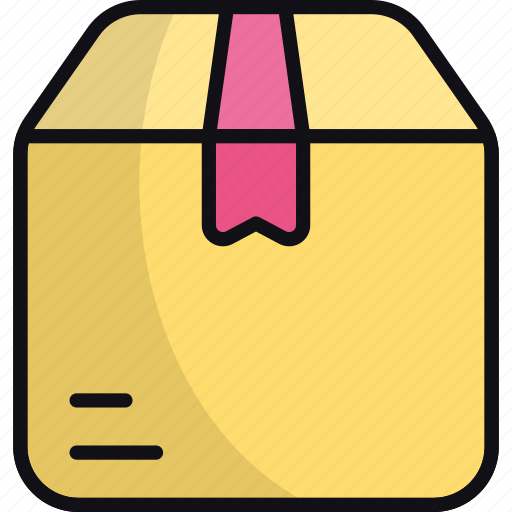 Delivery box, logistic, parcel, cardboard, package, shipping icon - Download on Iconfinder