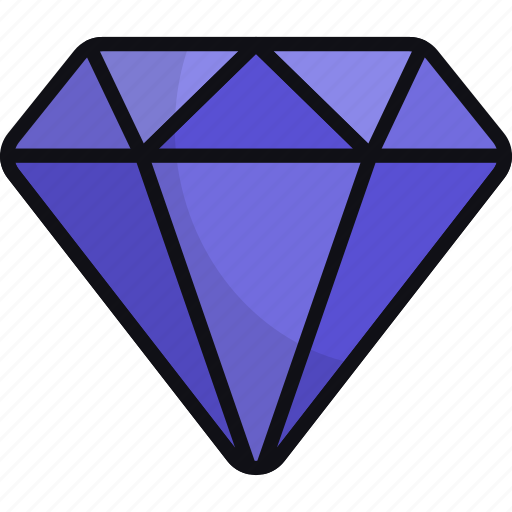 Diamond, premium, jewelry, gemstone, exclusive, crystal icon - Download on Iconfinder