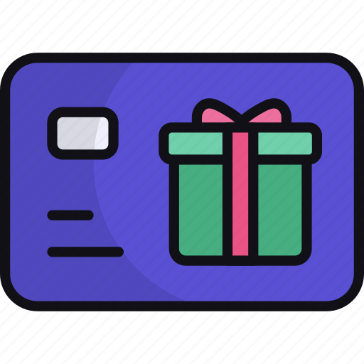 Gift card, present, coupon, voucher, shopping icon - Download on Iconfinder