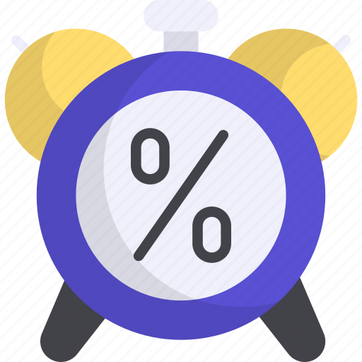 Alarm, sale, clock, time, discount, promotion icon - Download on Iconfinder