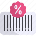 barcode, discount, sale, shopping, commerce