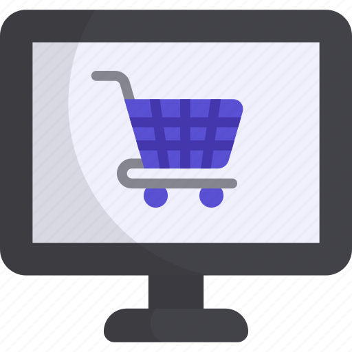 Computer, pc, online shopping, online store, monitor, ecommerce icon - Download on Iconfinder