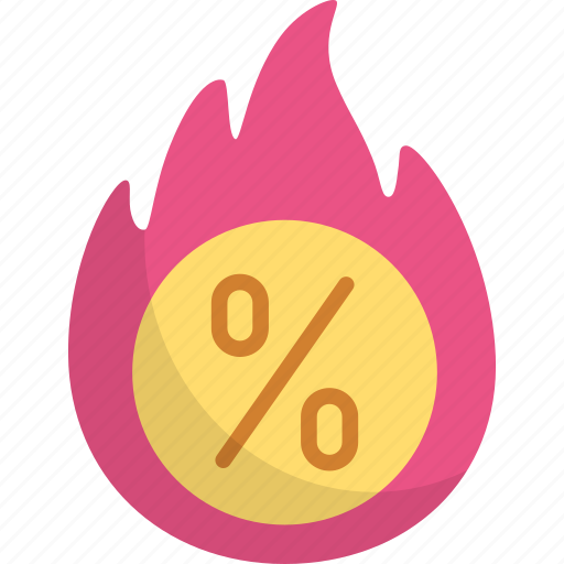 Hot sale, fire, hot deal, disount, offer, promotion icon - Download on Iconfinder