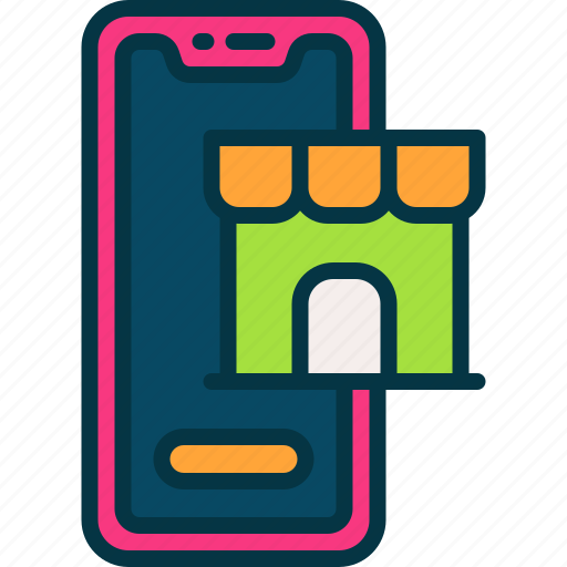 Mobile, commerce, shop, smartphone, sale icon - Download on Iconfinder